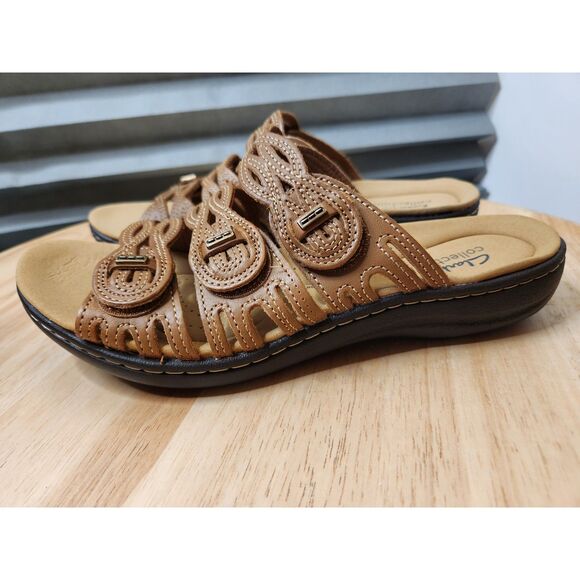 Clarks Laurieanne Ruby Sandals - Women’s Size 9, Cushioned Footbed - Picture 3 of 10